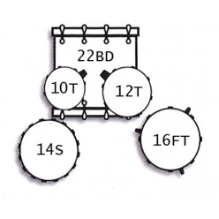 TAMBURO TB OPERA522BK16 TAMBURO 8032496909101 Italy ST 1 1 Active 1 0 0 FERT 92099970 pOP.SET B2217 T1007 T1208 F1616 S1465 BK/p
